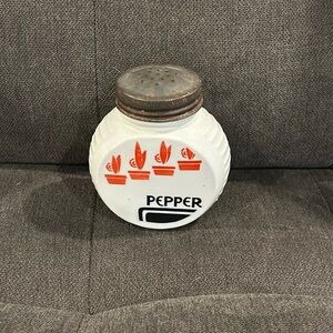 Vintage pepper shaker
